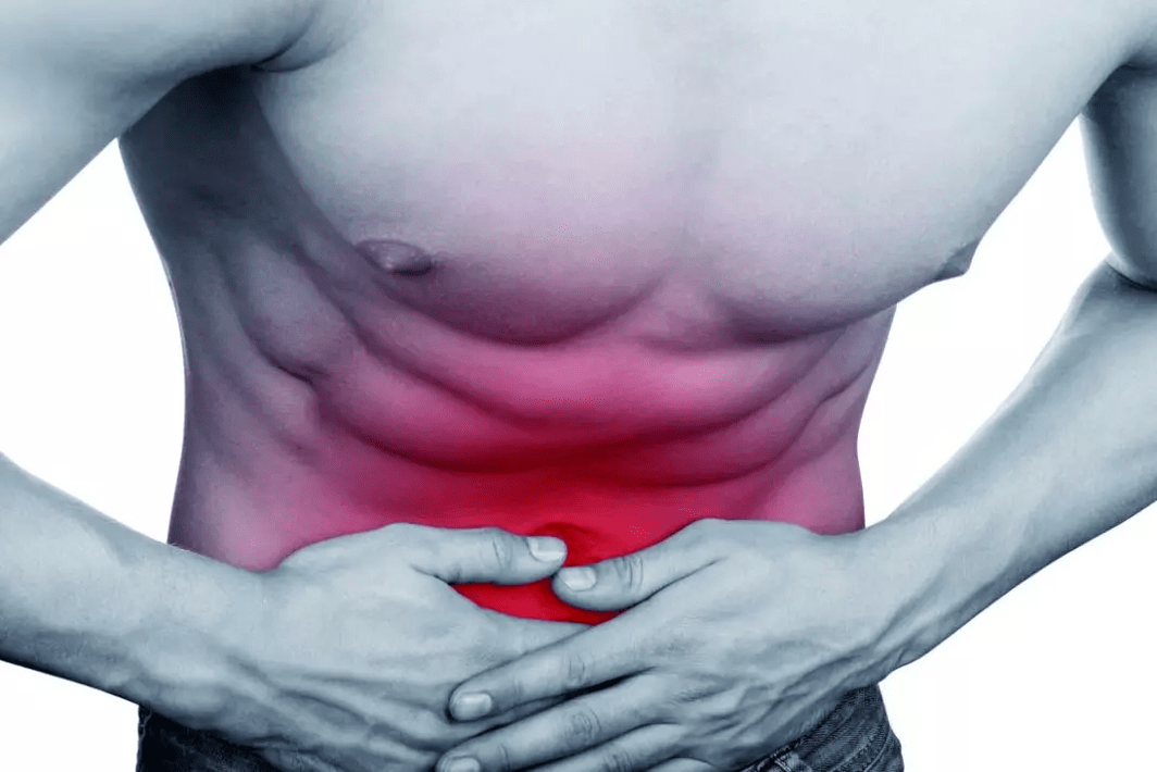dolor en el abdomen con prostatitis