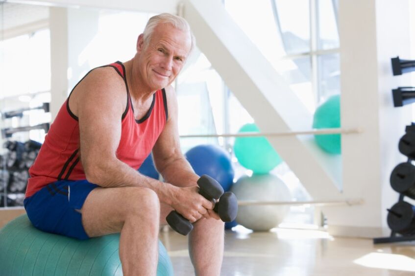 ejercicios con mancuernas para tratar la prostatitis