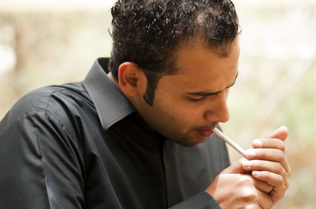 fumar como causa de prostatitis bacteriana